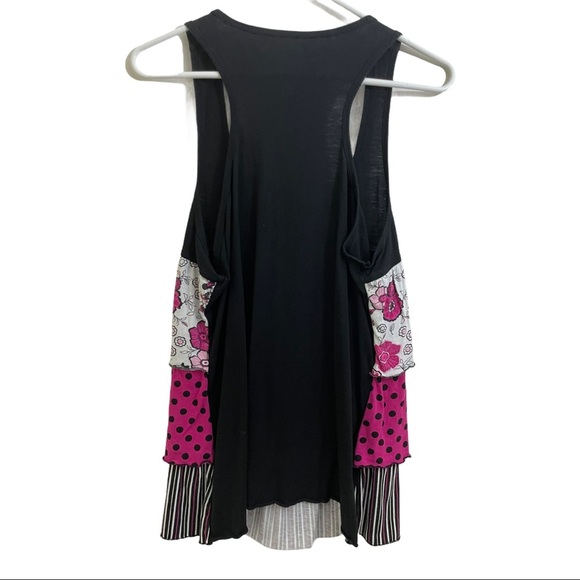 Disney layer ruffles mini mouse floral top size X-Large sleeveless - Picture 5 of 6